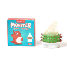 Recare Red Monster Spike Condom (з рядами шипів)