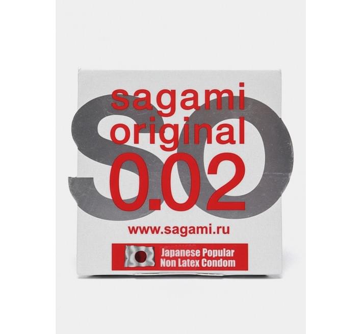 Ультратонкий без латекса Sagami 0.02