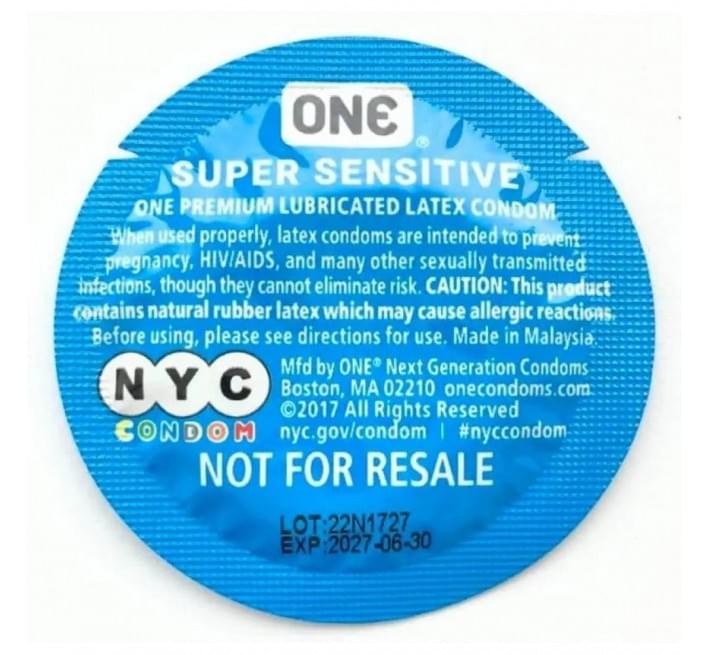 One Super Sensitive NYC 5 штук