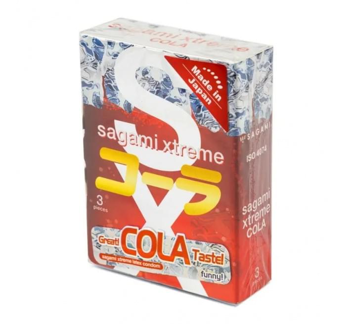 Sagami Xtreme Cola flavor 3 шт