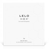 LELO HEX Condoms Original 36 Pack, тонкі та суперміцні