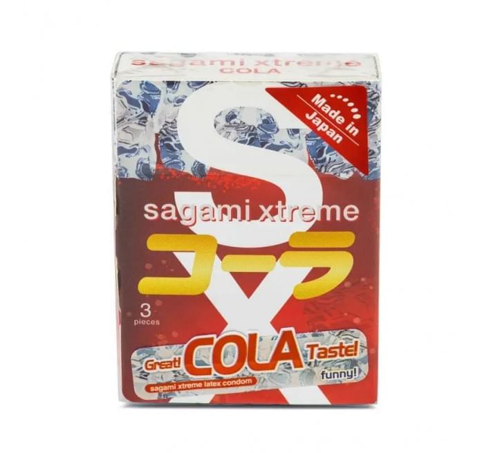 Sagami Xtreme Cola flavor 3 шт