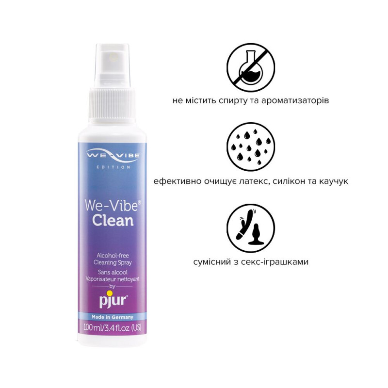 Антибактеріальний спрей Pjur We-Vibe Clean 100 мл