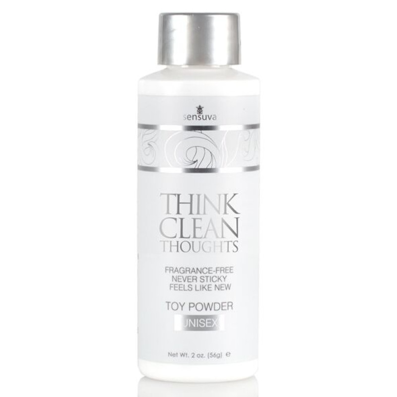 Пудра для догляду за іграшками Sensuva Think Clean Thoughts Toy Powder 56 грам