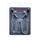 Затискачі на соски Lucky Bay Nipple play Thin Chain Metall