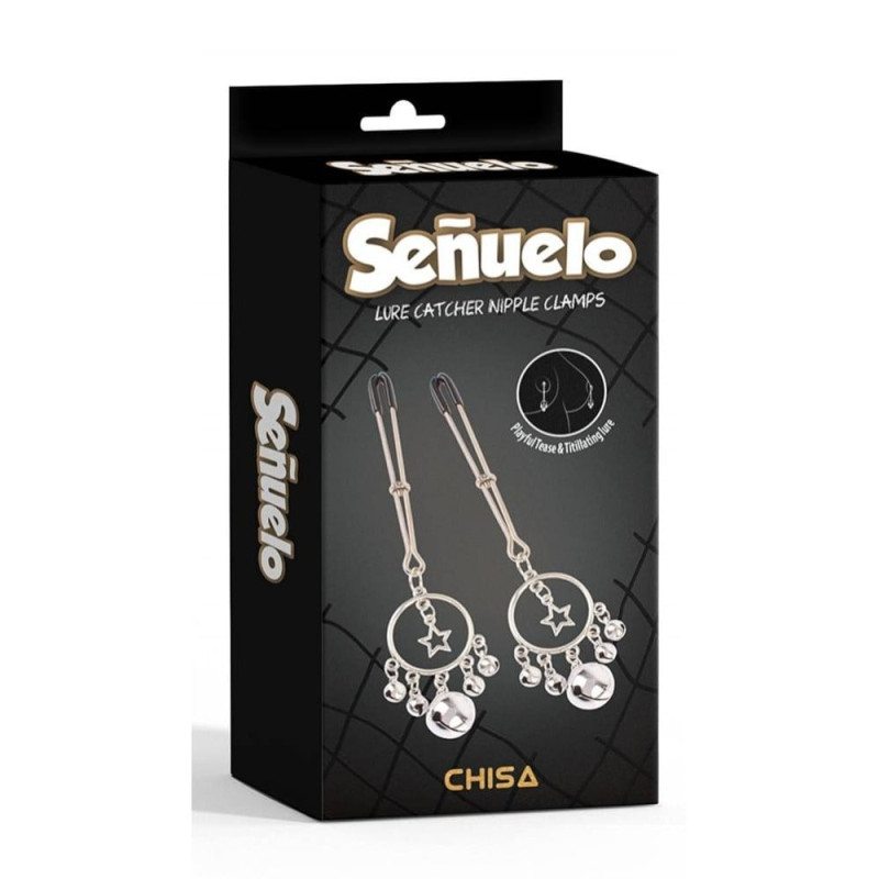 Затискачі на соски Chisa Lure Catcher Nipple Clamps