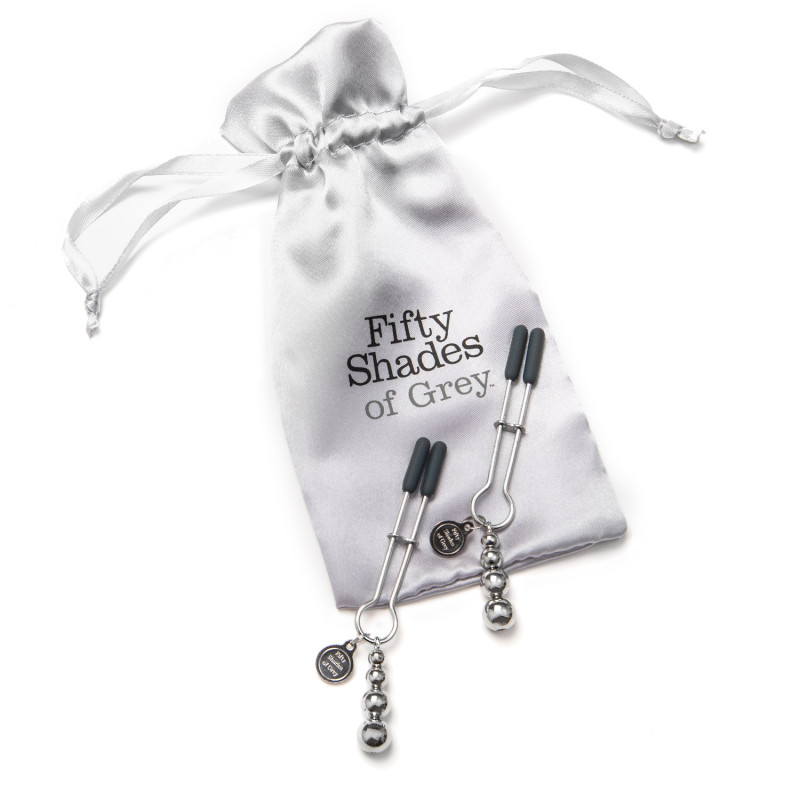 Регулируемые зажимы для сосков Fifty Shades of Grey Зажим