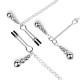 Зажимы для сосков и клитора Bedroom Fantasies: Nipple and Clitoris Clamps - Silver
