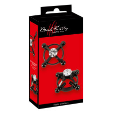 Затискачі на соски Bad Kitty Nipple Jewellery Black