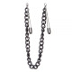 Зажимы на соски Lucky Bay Nipple play пинцет Chain Heavy Metall Черный
