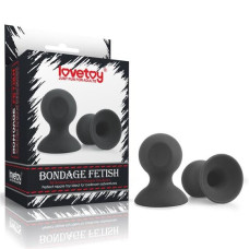 Зажими для сосків LoveToy Bondage Fetish Silicone Comfort Nipple Suckers