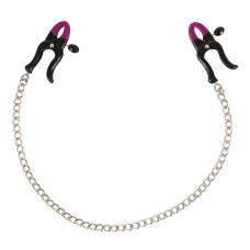 Затискачі для сосків з ланцюжком Bad Kitty silicone nipple