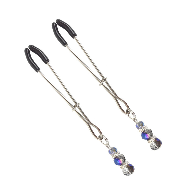 Затискачі для сосків Art of Sex Nipple Clamps Lovely Сині