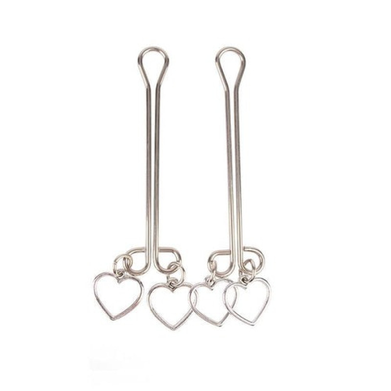 Затискачі на соски Chisa Fetish Fantasy Heart Nipple Clamps