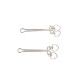 Затискачі на соски Chisa Fetish Fantasy Heart Nipple Clamps