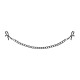 Зажимы для сосков Bedroom Fantasies: Nipple Clamps with Chain, черные