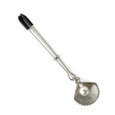Зажим для клитора Art of Sex Clit Clamp Silver Pearl