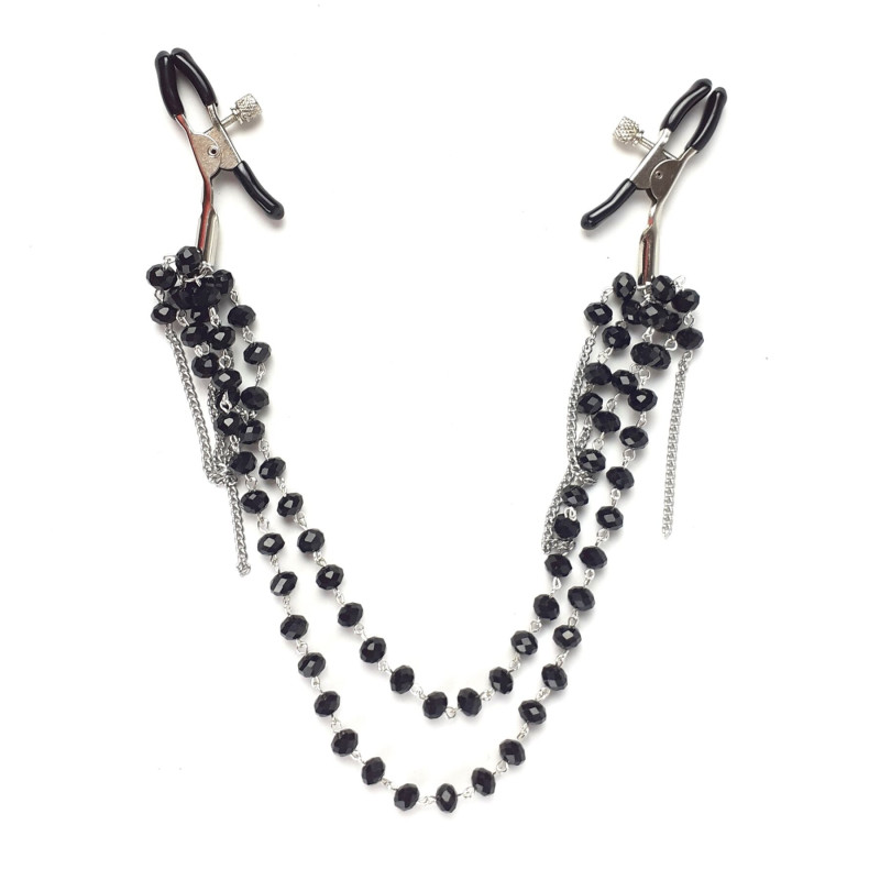 Затискачі для сосків Art of Sex Nipple clamps Sexy Jewelry Чорні