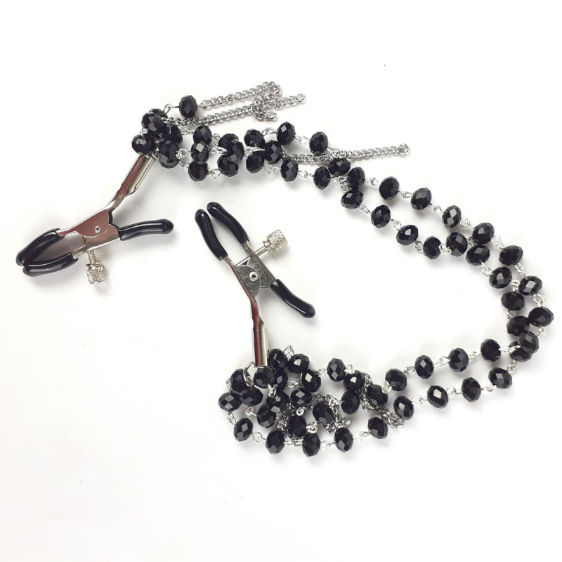 Затискачі для сосків Art of Sex Nipple clamps Sexy Jewelry Чорні