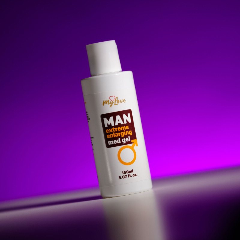 Увеличивающий гель-лубрикант для мужчин MyLove Man Extreme Enlarging Med Gel, 150 мл