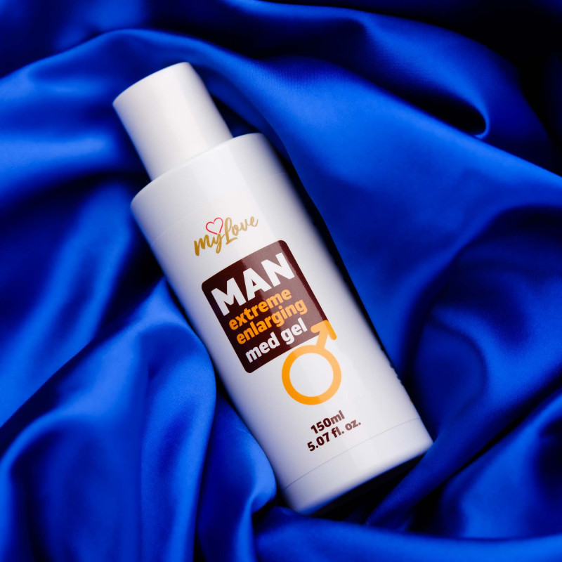 Увеличивающий гель-лубрикант для мужчин MyLove Man Extreme Enlarging Med Gel, 150 мл