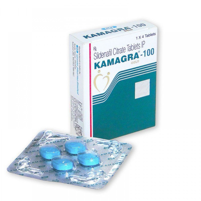 Препарат для потенції Kamagra Gold 100 4 піг.