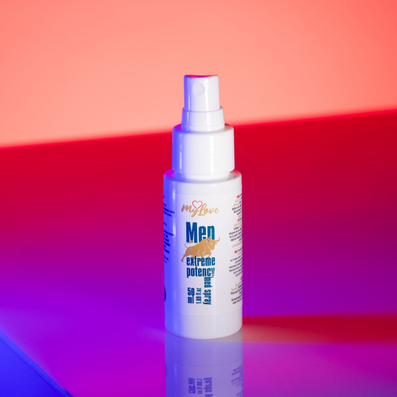 Интимный спрей-лубрикант для мужчин MyLove Man Extreme Potency Med Spray, 50 мл