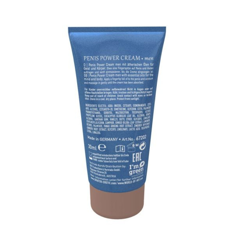 Крем збудливий для чоловіків Hot SHIATSU Power Cream 30 мл