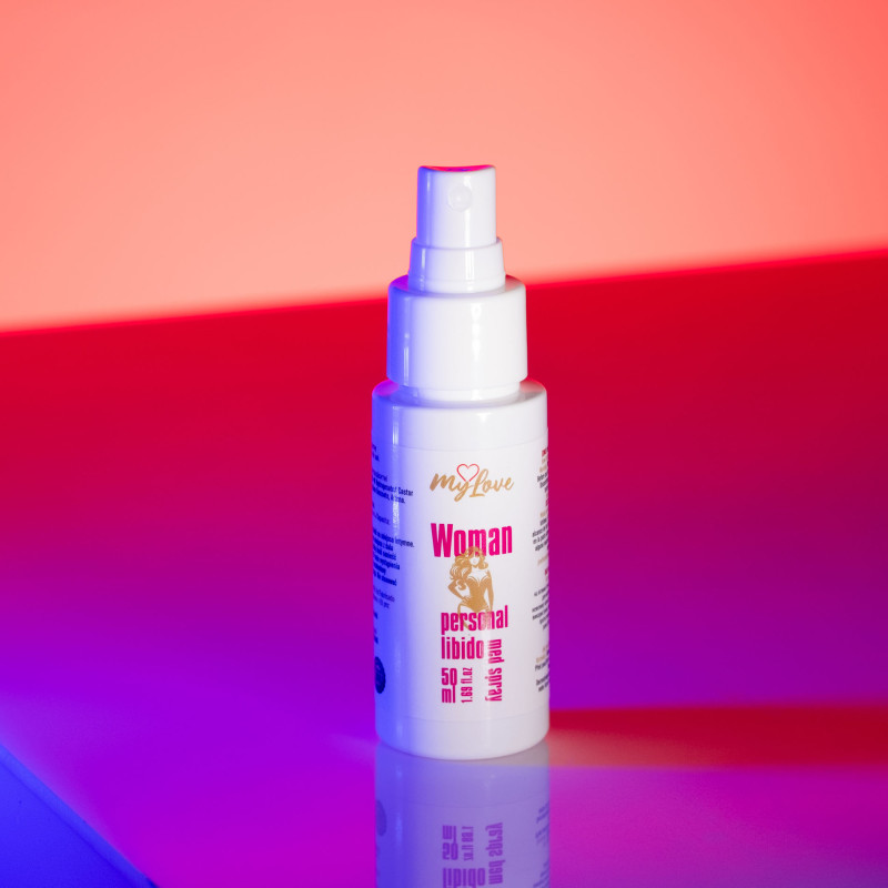 Интимный спрей-лубрикант MyLove Woman Personal Libido Med Spray, 50 мл