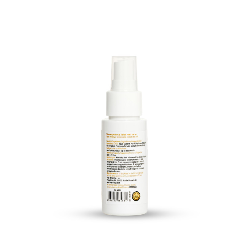 Интимный спрей-лубрикант MyLove Woman Personal Libido Med Spray, 50 мл