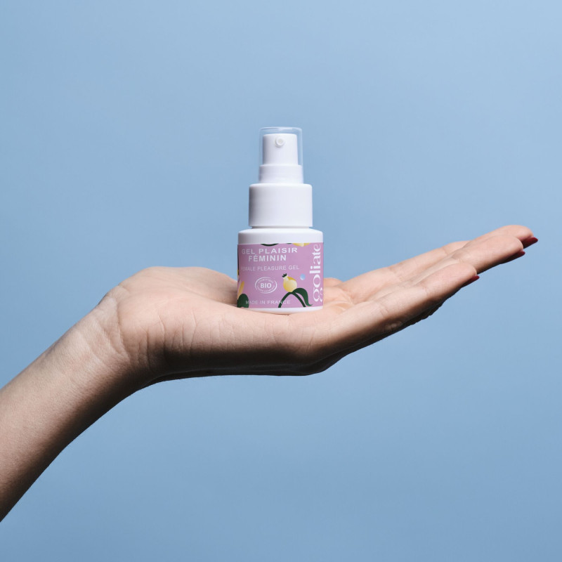 Стимулювальний гель для клітора Goliate Gel Plaisir Féminin 30 мл, тепло-холод
