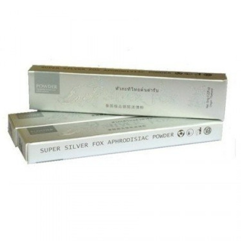 Сильные возбуждающие капли Silver Fox 1 шт