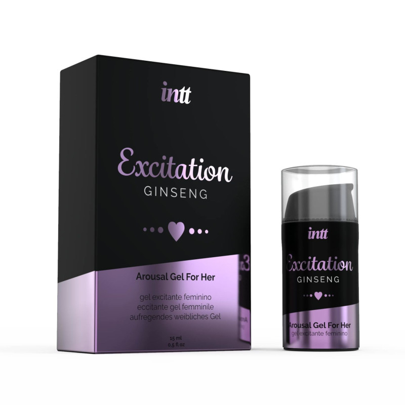 Возбуждающий гель с женьшенем Intt Excitation 15 мл