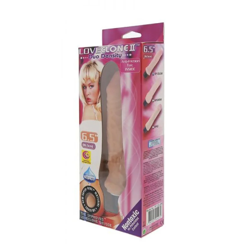 Вибратор NMC LoveClone II 6.5 Duo density Телесный Вибратор NMC LoveClone II 6.5 Duo density Телесный