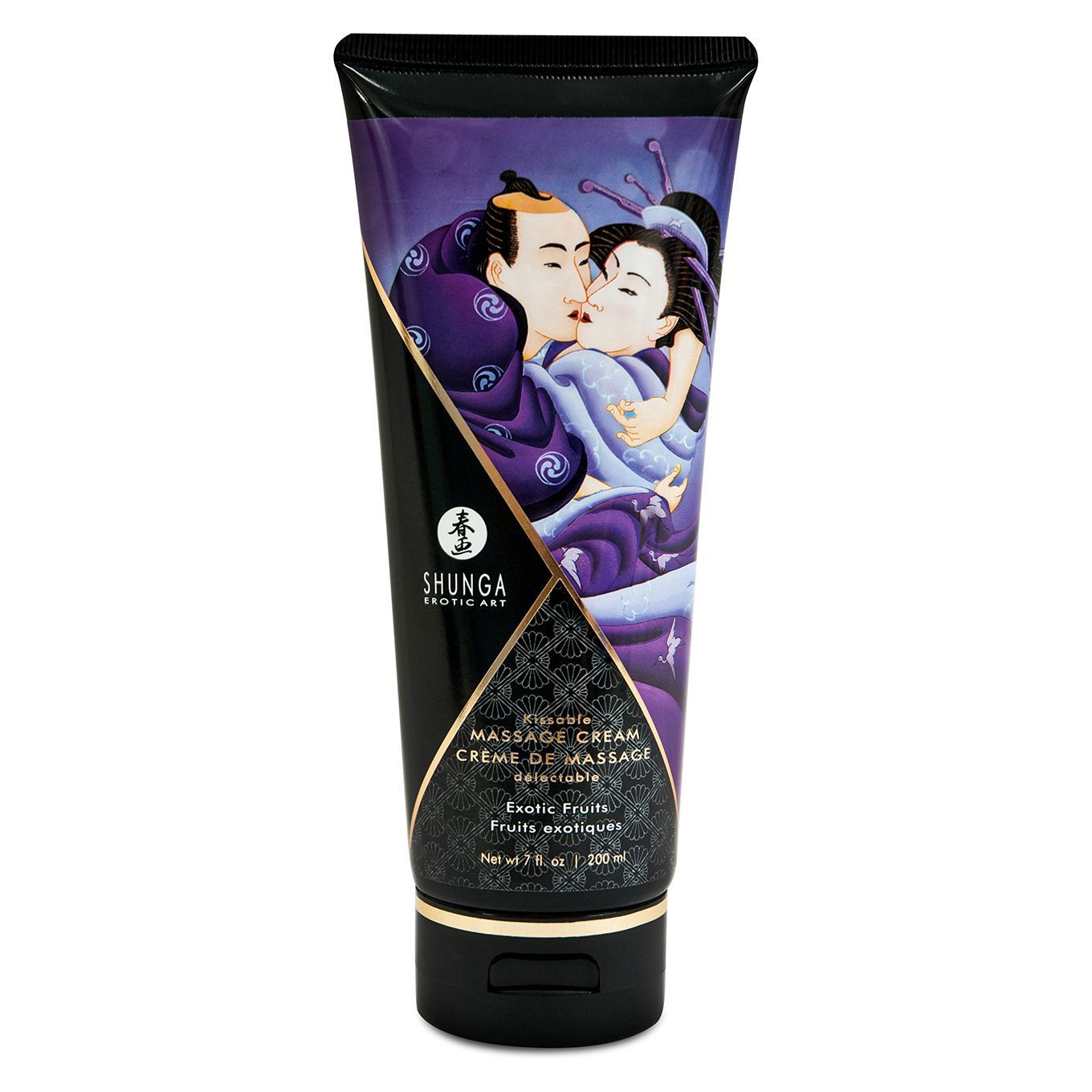 Їстівний масажний крем Shunga Kissable Massage Cream Exotic Fruits 200 мл