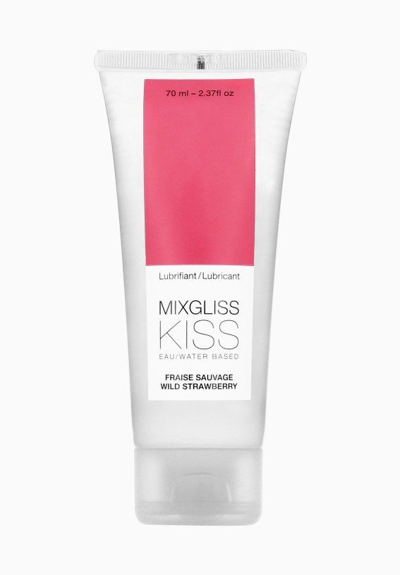 Лубрикант на водній основі MixGliss KISS Wild Strawberry 70 мл