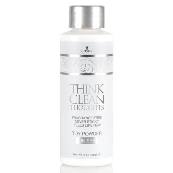 Пудра для догляду за іграшками Sensuva Think Clean Thoughts Toy Powder 56 грам